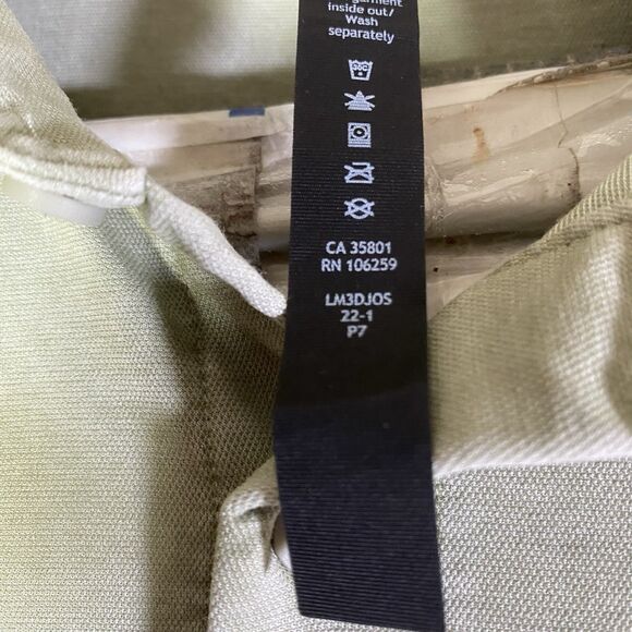 Lululemon Men's Large Commission Long-Sleeve Shirt Enzyme Dye Green  LM3DJOS - Picture 7 of 14